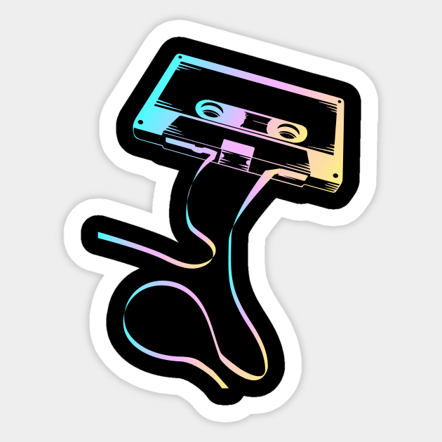 Cassette Tape Love Sticker by melostore